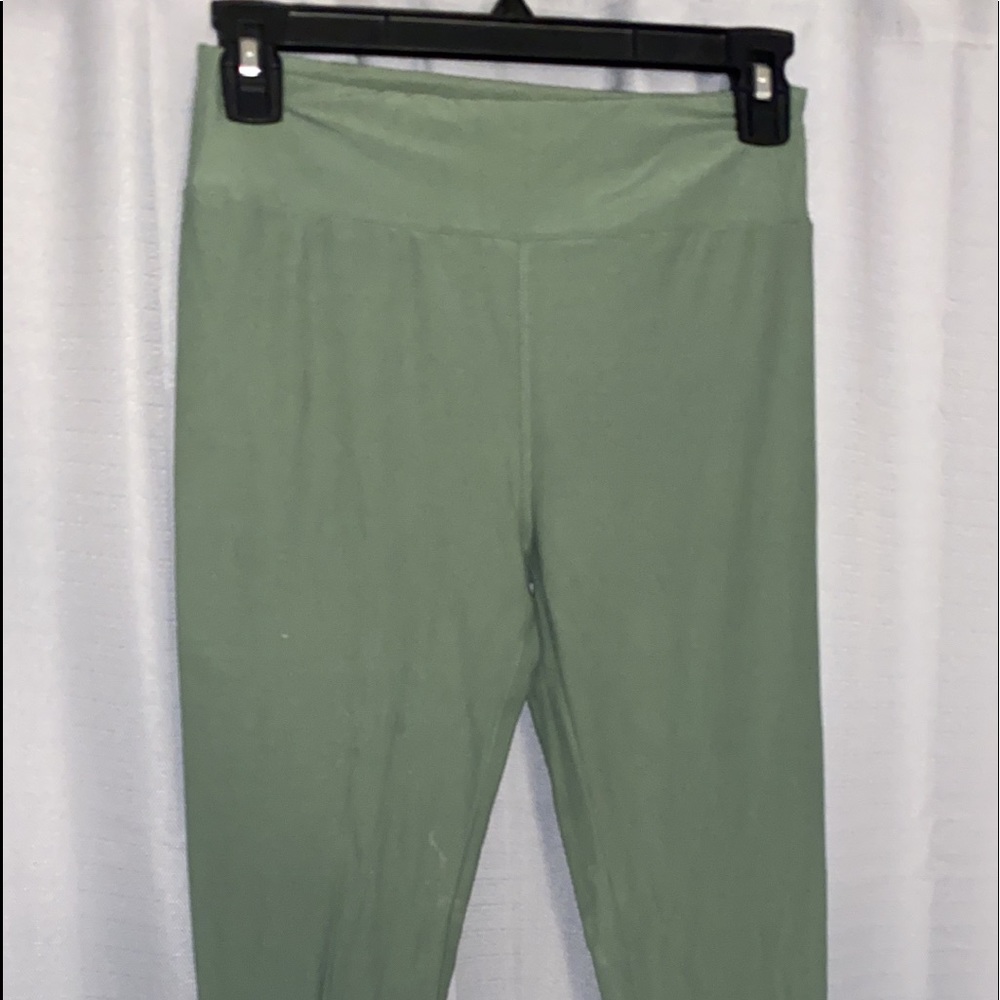 LuLaRoe army green leggings